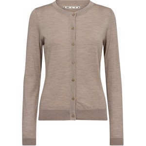 IVY- Copenhagen - IVY-Essex LS O-neck Cardigan - Beige